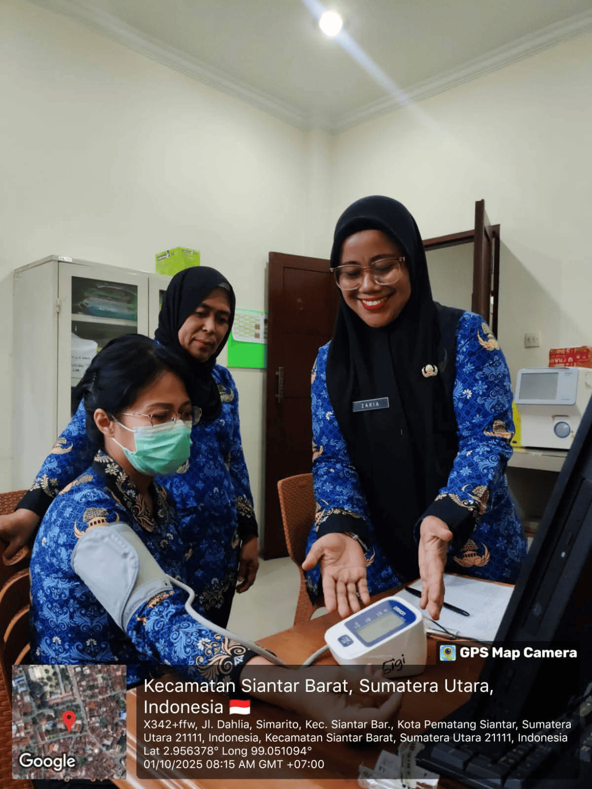 Puskesmas Kartini gelar skrining kesehatan bagi tenaga kesehatan